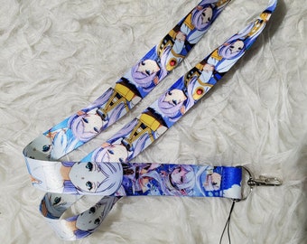 Anime Character Lanyard: Double Sided, 18-Inch