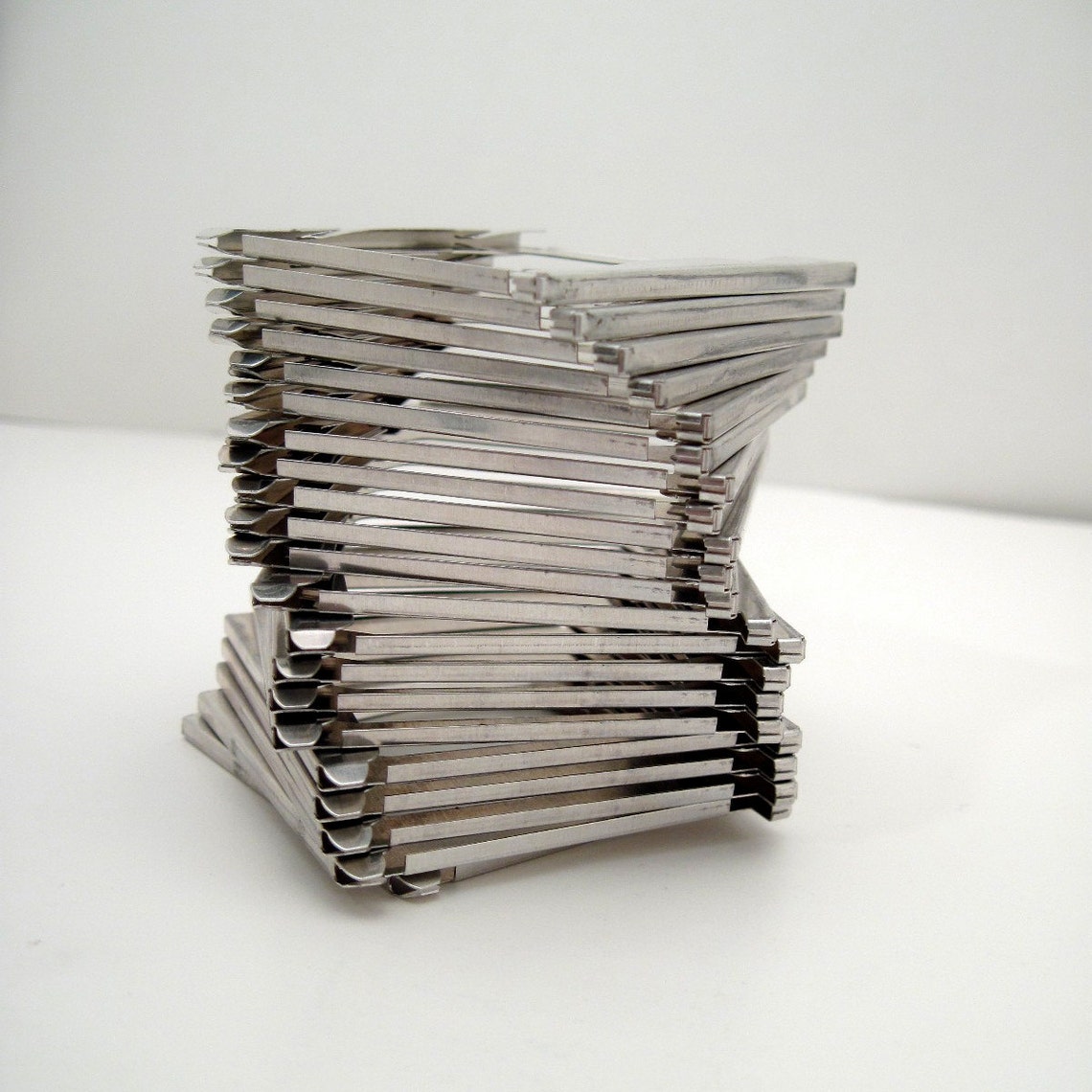 100 Vintage Metal Slide Frames 2x2 35mm Slides Metal Etsy