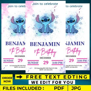 Faire-part d'anniversaire de point imprimable Invitations de fête d'anniversaire d'enfants modifiables Invitation de fête d'enfants Invitation de fête d'anniversaire de point 10e 5e 1er anniversaire