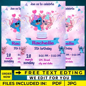 Faire-part d'anniversaire point modifiable, faire-parts imprimables pour fête d'anniversaire pour enfants, faire-part de fête numérique pour enfants, faire-part pour anniversaire de point,