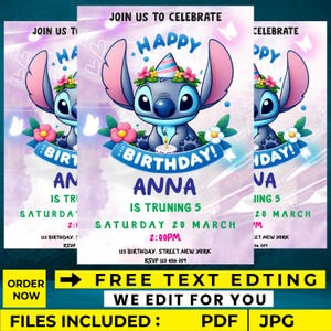 Modèle imprimable d'invitation d'anniversaire de point Belle invitation pour fille d'anniversaire mignonne Invitation de fête de point Invitation de point de point modifiable