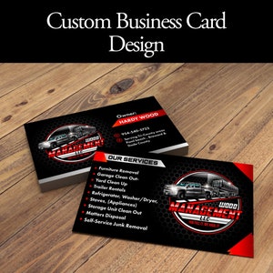 design de cartão de visita personalizado, registro de caminhão, logotipo de reboque, logotipo de logística, hotshot, transporte, modelo de cartão de visita, cartão de despacho