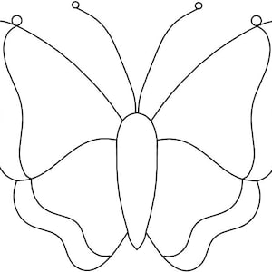 4 Stained Glass Butterfly Patterns, Ornament, Hanging, Gift - Unlimited Use