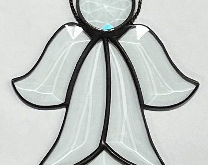 Angel Stained Glass Angel Bevel Christmas Ornament Suncatcher Gift Holiday