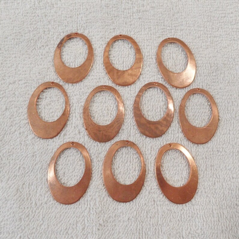 Copper Blanks Copper for Enameling Copper Shapes Copper Etsy