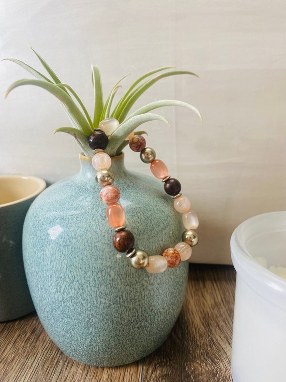 Vintage Coral Colored Bracelet