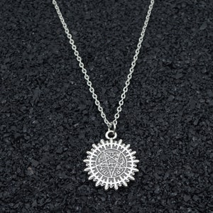 Anime Black Butler Kuroshitsuji Men Women Silver Necklace Personalizable Different Chain Types Unisex Otaku Pendant Fathers Day Gift Box
