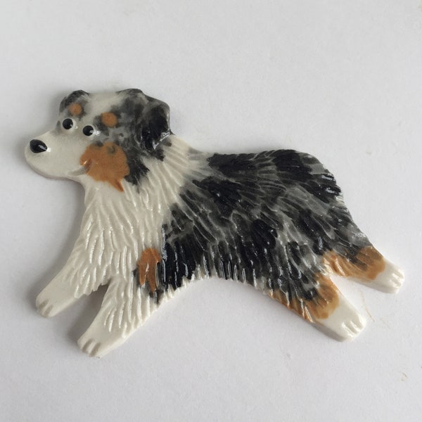 Australian Shepherd Pin Etsy