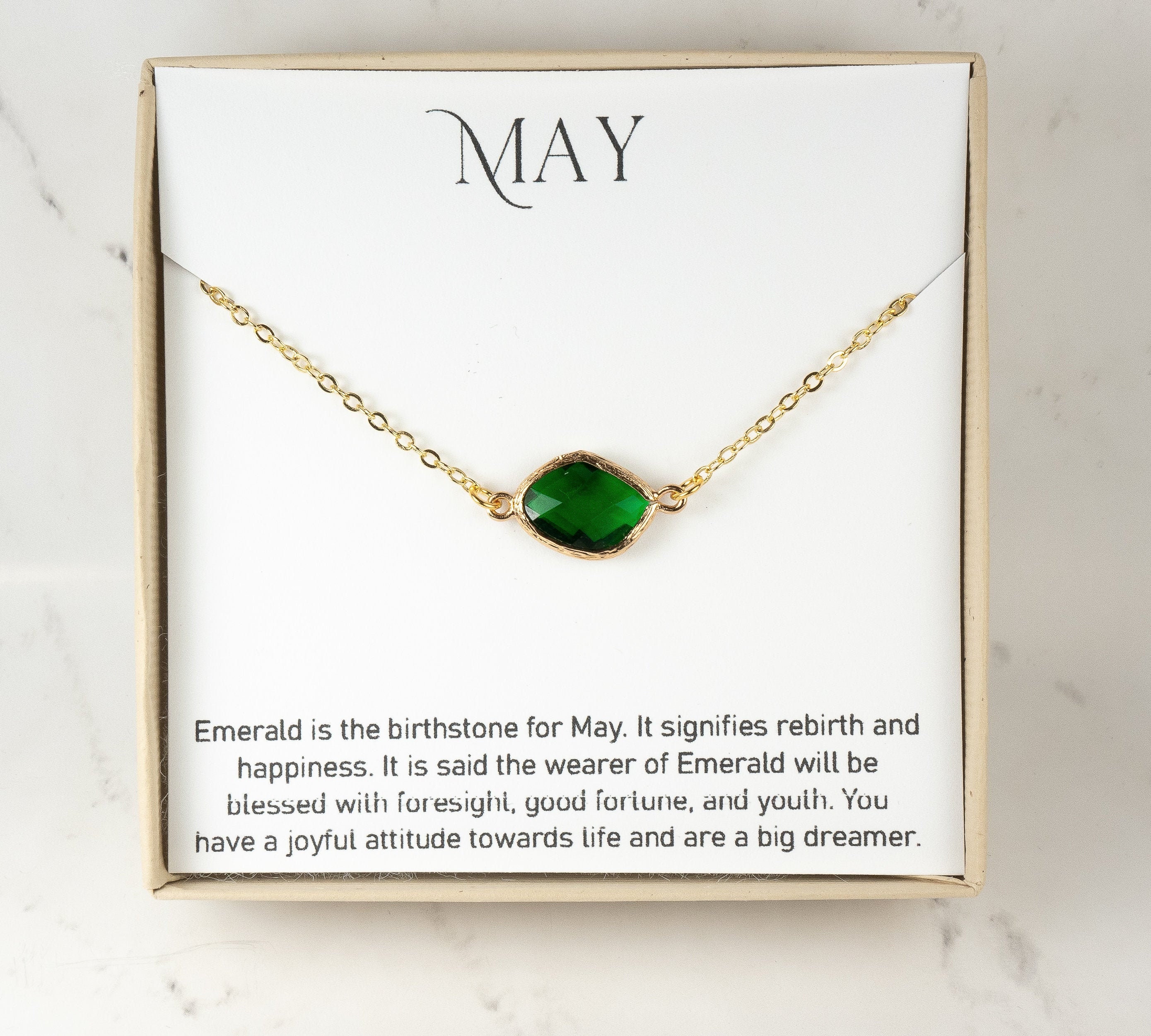 GiftJewelryShop Two Gold Christmas Balls Photo Emerald Green Crystal May Birthstone Flower Dangle Charm Bracelets GiftJewelryShop Two Gold Christmas Balls Photo Emerald Green Crystal May Birthstone Flower Dangle Charm Bracelets