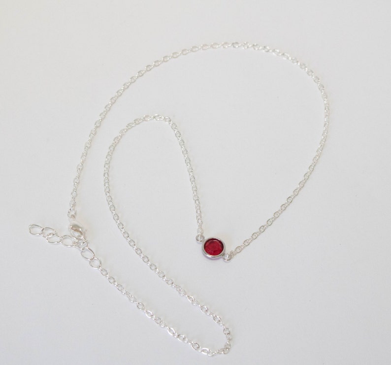 January Birthstone Necklace Kay Jewelers Gepersonaliseerde Januari