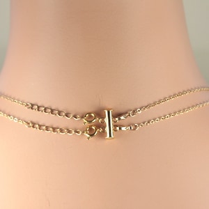 Layered Necklace Detangler, Multi Strand Necklace Detangler Clasp, Layering Necklace Spacer, Untangle Layered Necklaces image 5