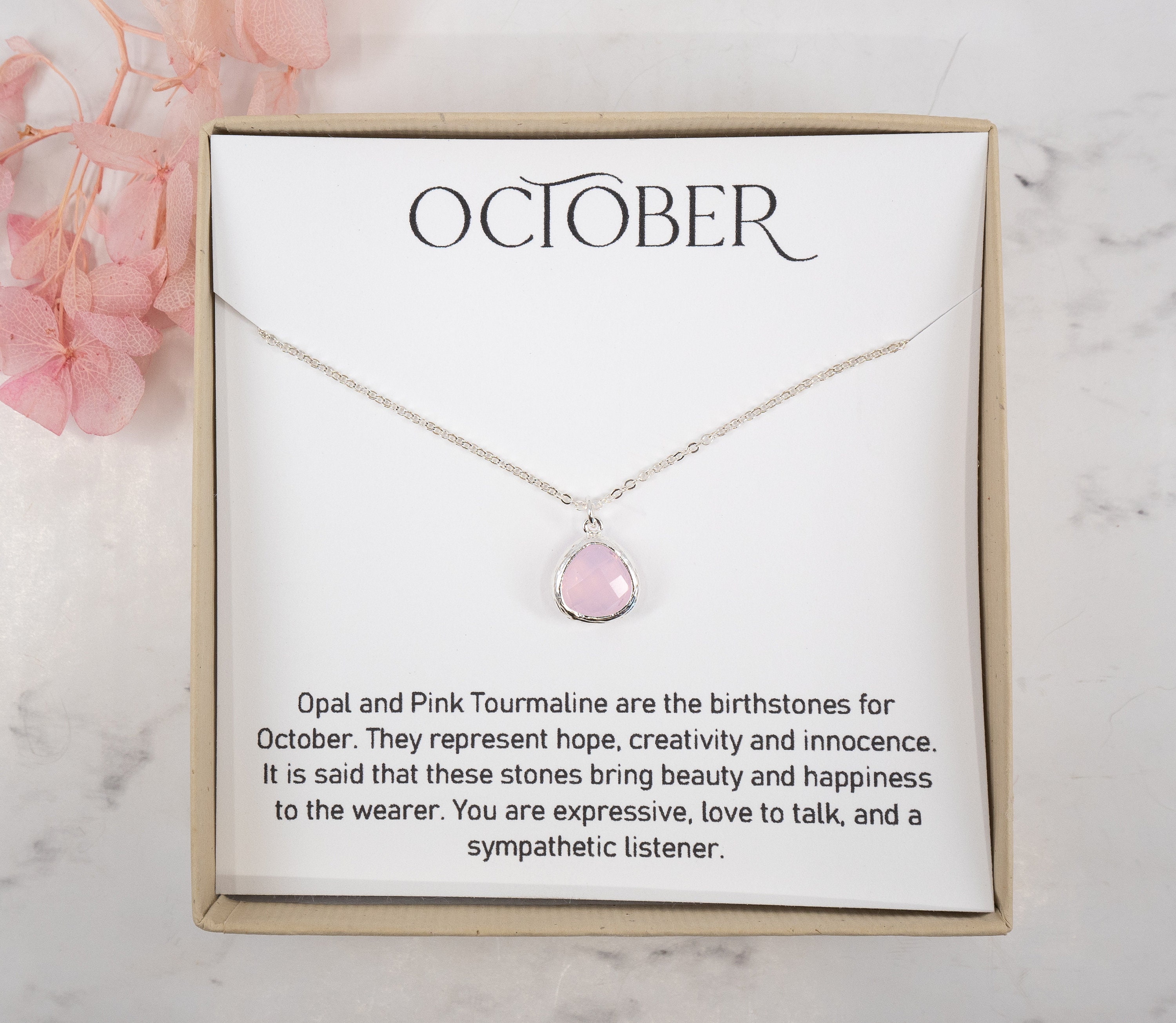 October Gift for Mom Wife Sister Ultra Dainty Opal Birthstone Choker Necklace Tiny Opal Necklace October Birthstone Necklace Gift
