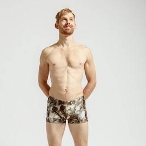 Mankinis in Squirrel Print For Poolside Lounging or General Hotness image 1