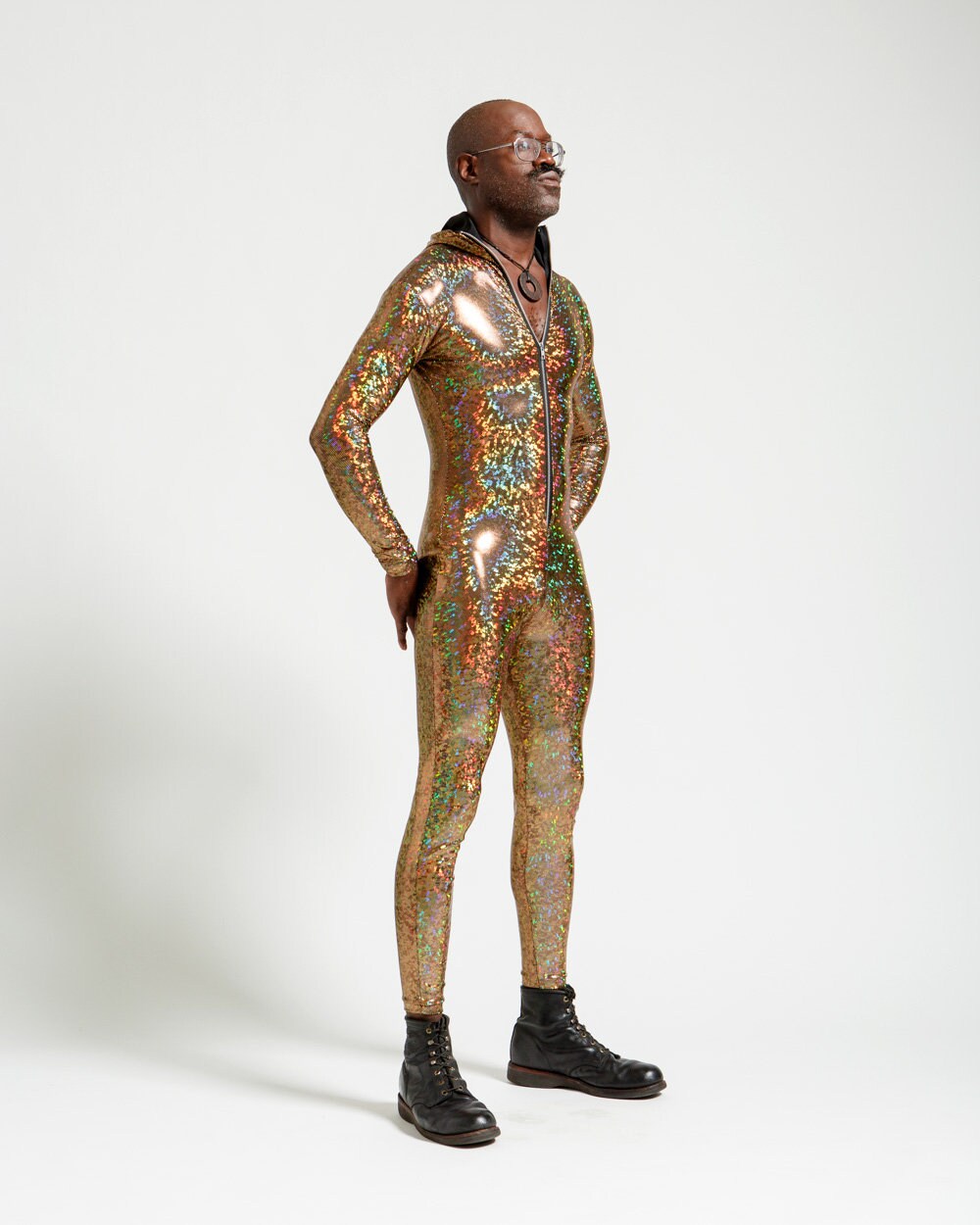 Unisex Gold Bodysuit JoyCatalyst