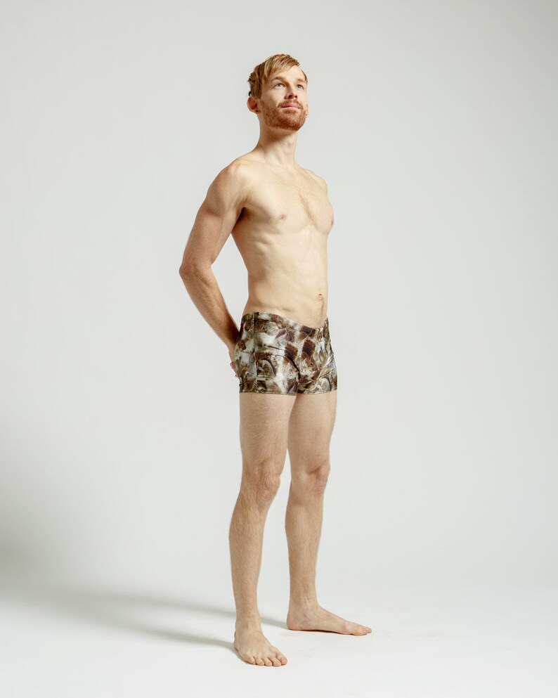 Mankinis in Squirrel Print For Poolside Lounging or General Hotness image 2