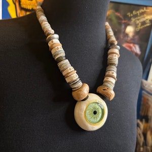 Eye of the Caribbean ZombieHead Necklace image 4