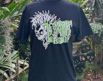 ZombieHead Screaming Skull Logo Shirt