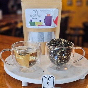 Rippable Tea Bag- Jasmine- Get TWO Cups of Tea From ONE Tea Bag- Premium Tea