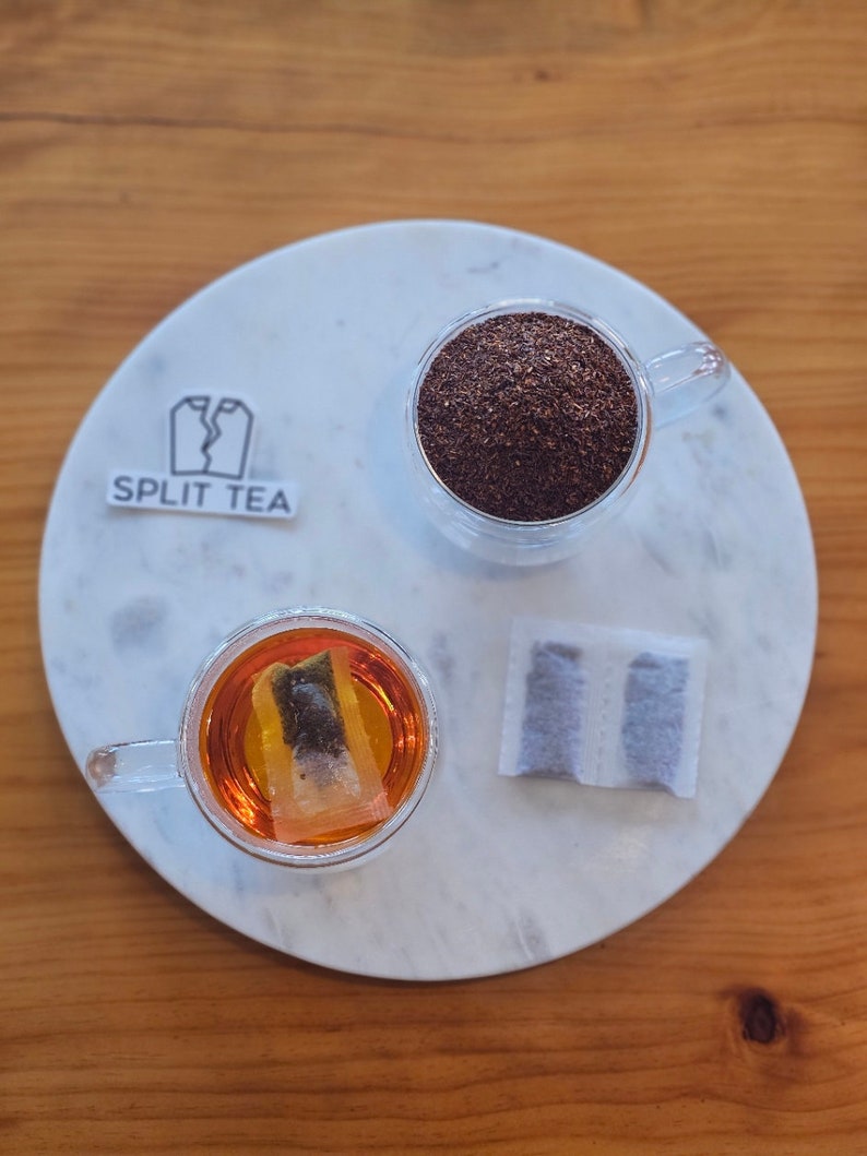 Rippable Tea Bag- Rooibos Herbal Tea- Get TWO Cups of Tea From ONE Tea ...