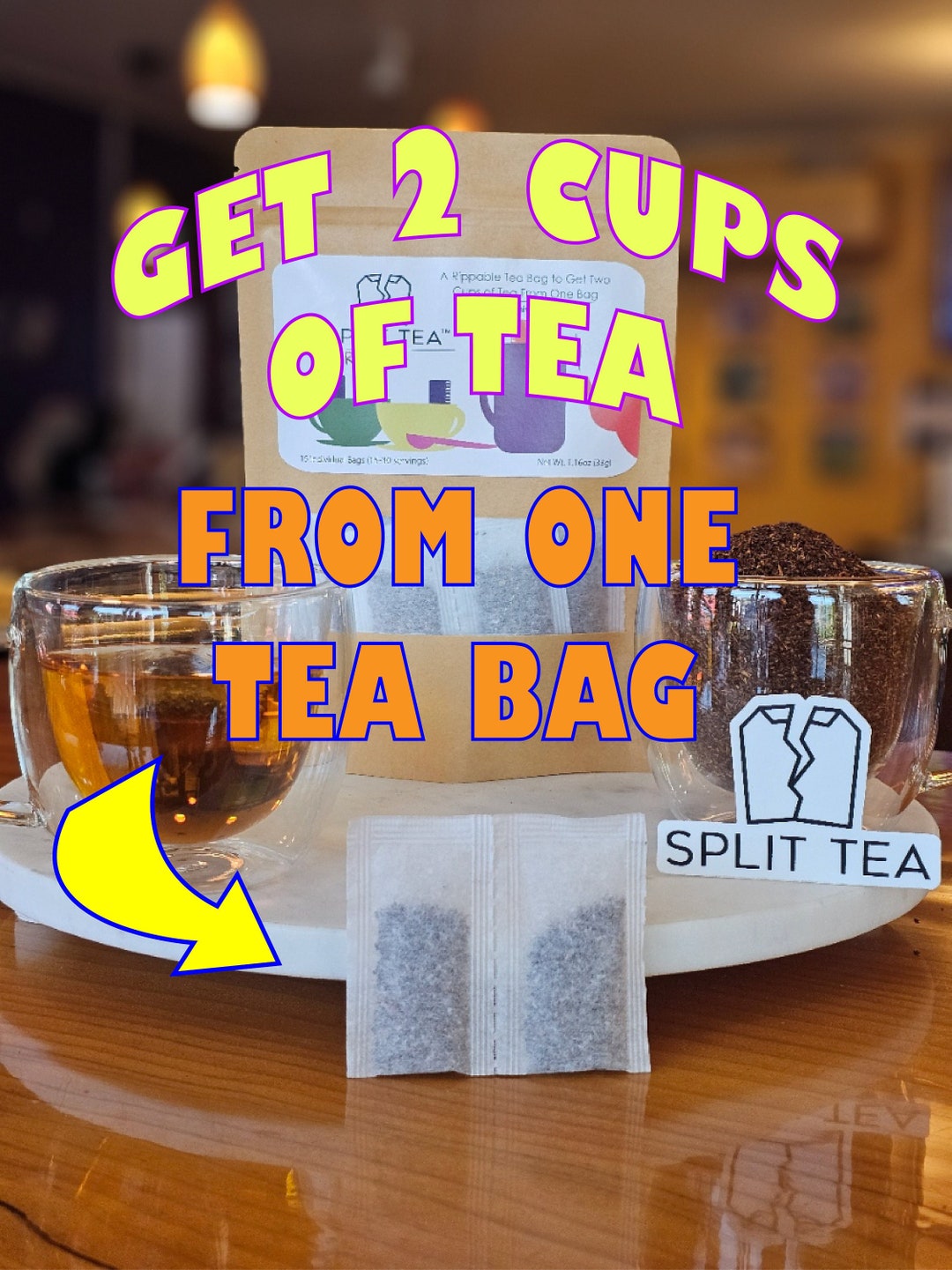 Perforated Tea Bags to Get Two Cups of Tea From One Bag- Rooibos ...