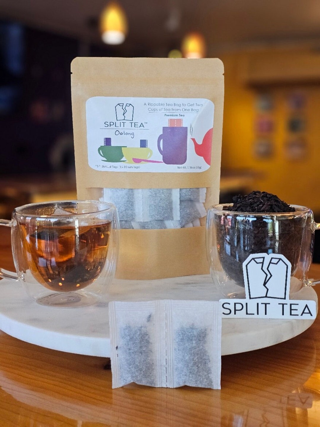 Oolong Premium Tea in Perforated Tea Bags - Etsy