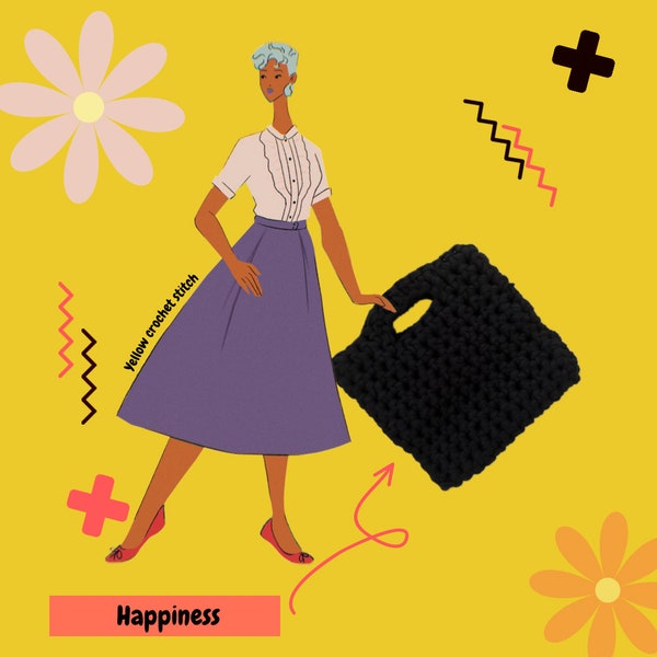 Happiness Crochet-Bag