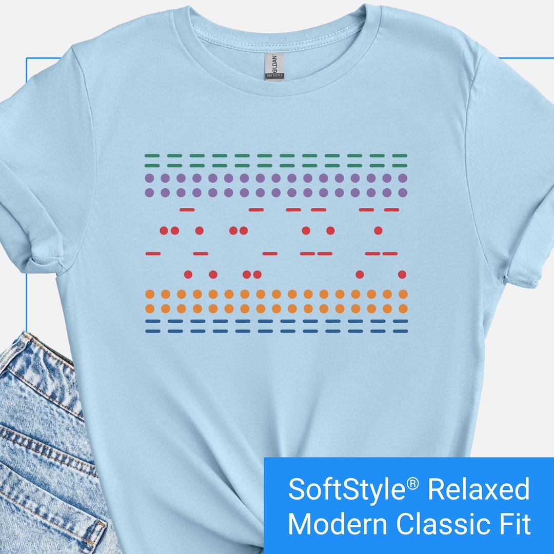 Subtle Fuck Trump Shirt Morse Code, Anti-trump T-shirt, Democratic ...