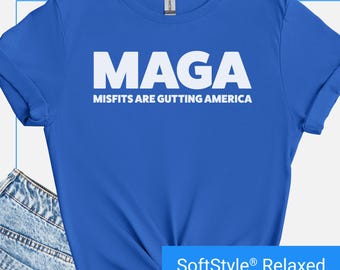 Anti MAGA Shirt, MAGA Sucks Shirt, Anti Trump T-Shirt, Never Trump, Against Trump, Liberal Shirt, Pro Democrat Tee, Political Protest T