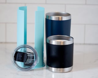 Tall Medium Tumbler Travel Mug Lid Holder Tall Storage compatible with YETI