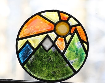 Stain Glass Outline for Epoxy Mold
