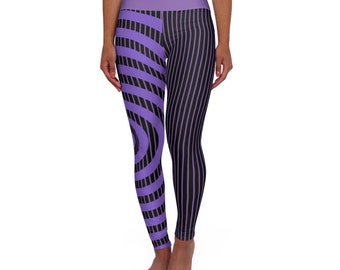 Bright Purple Yoga Leggings Pants