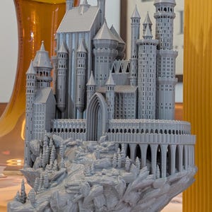 Medieval Castle 3d Printed - Inspired by German Castles