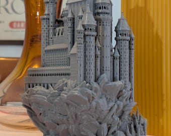 Medieval Castle 3d Printed - Inspired by German Castles - Etsy