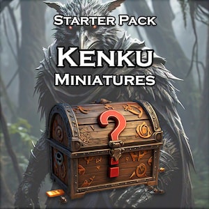 Box of Kenku Miniatures! | Starter Pack | Dungeons and Dragons | Pathfinder | Tabletop RPG | 3D Printed Models | D&D Monsters
