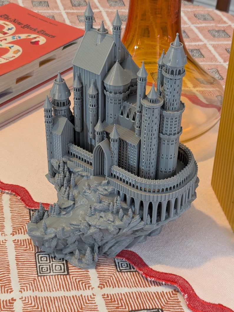 Medieval Castle 3d Printed - Inspired by German Castles - Etsy