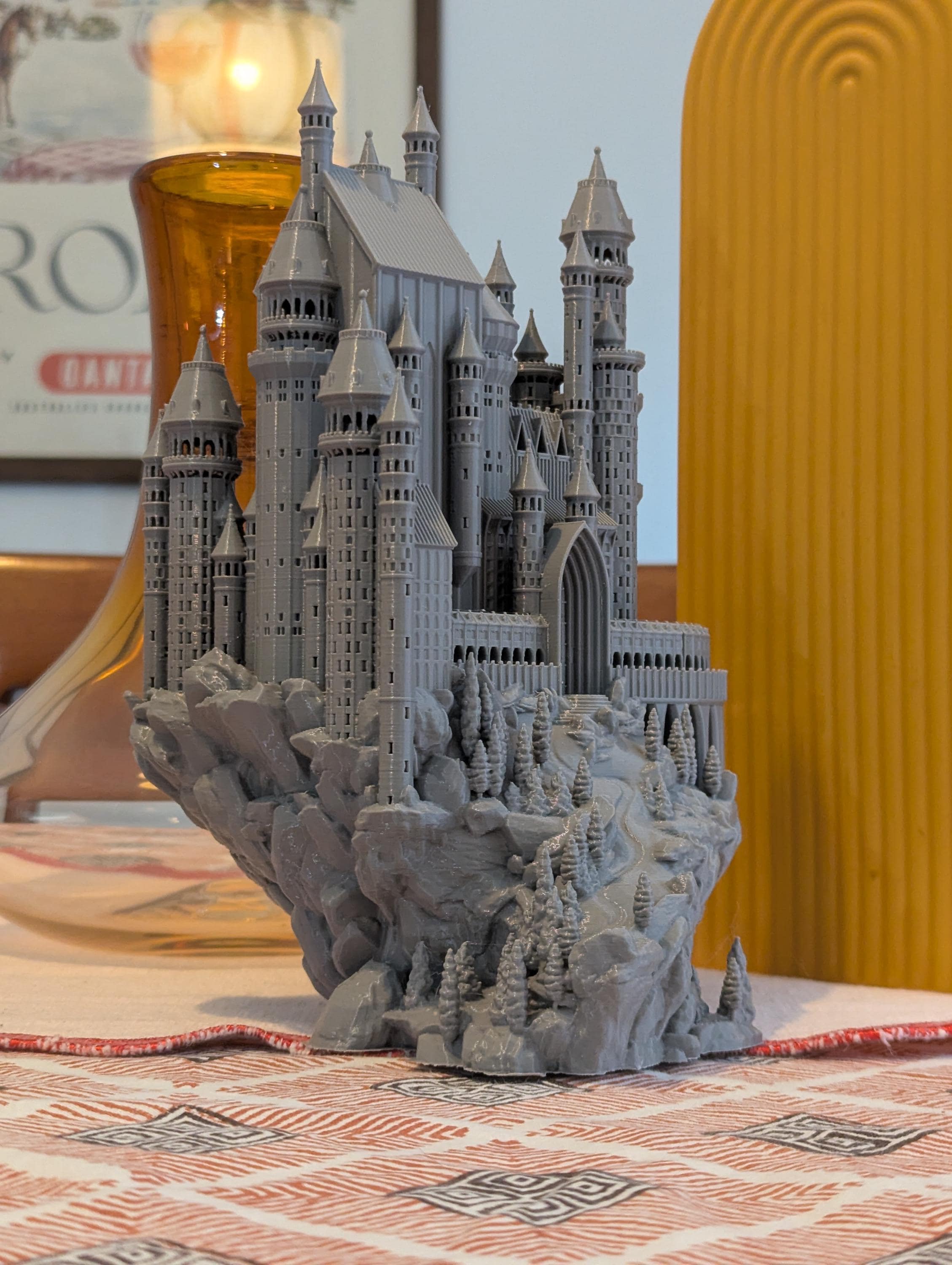 Medieval Castle 3d Printed - Inspired by German Castles - Etsy