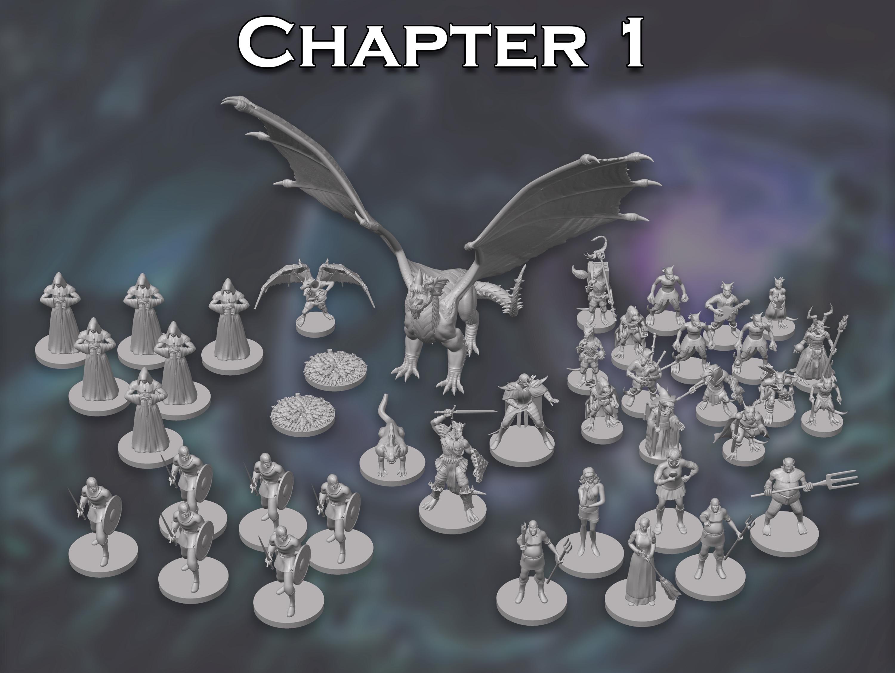 Hoard of the Dragon Queen Full Campaign Set | 430 Miniatures 
