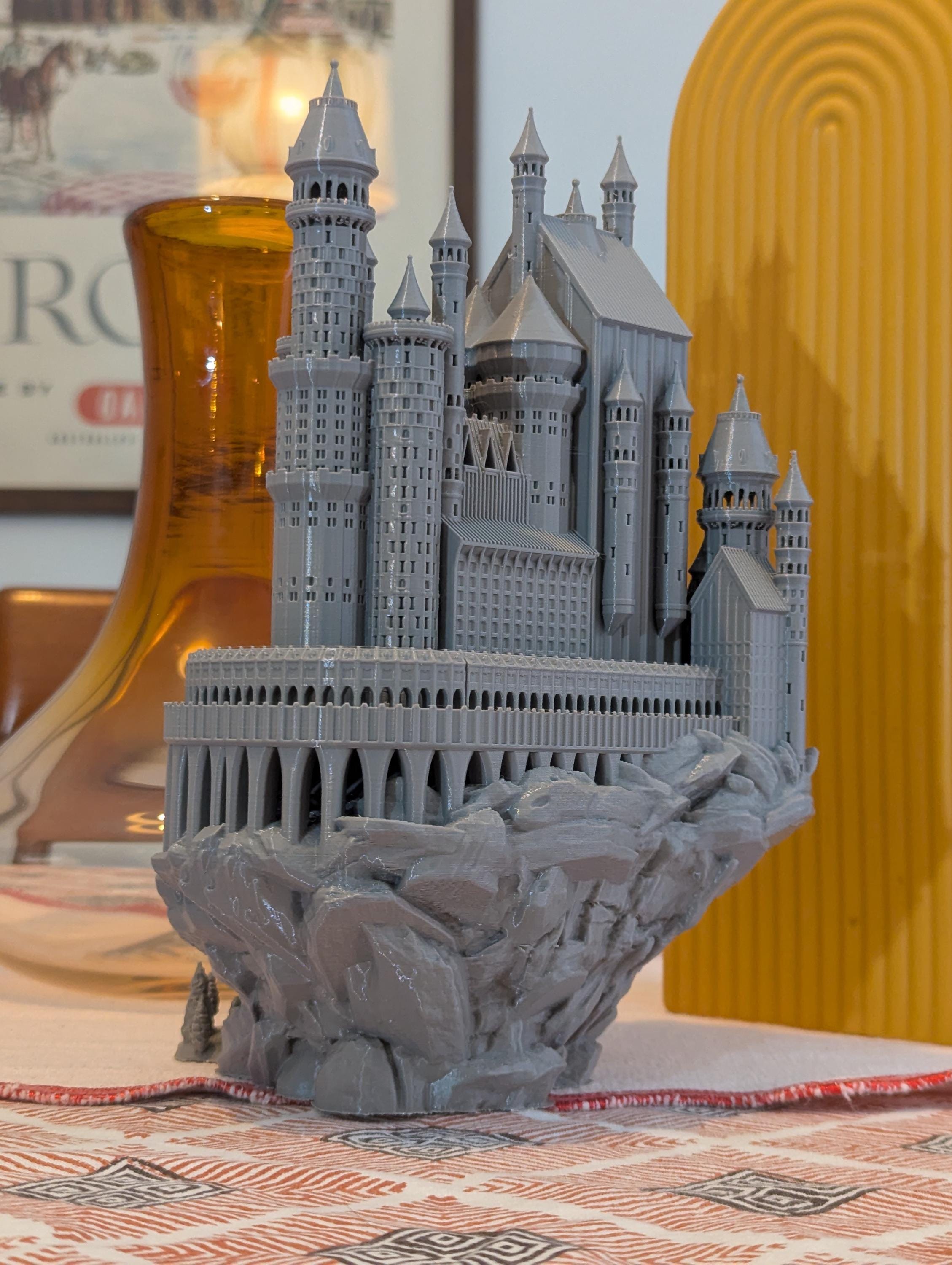 Medieval Castle 3d Printed - Inspired by German Castles - Etsy