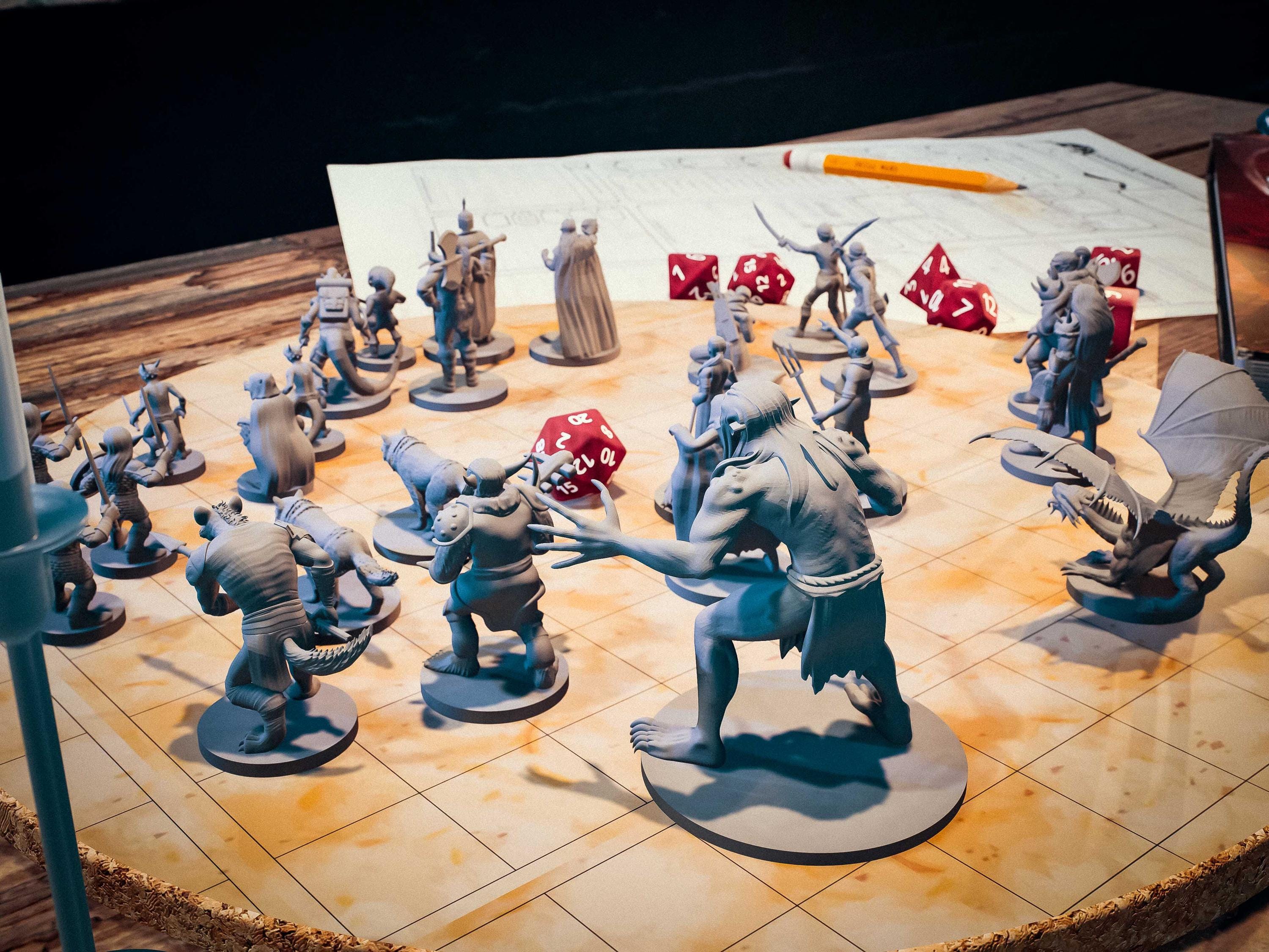 DND Miniatures Bulk Arctique Theme Dungeons and Dragons Starter Set 2D Figurines D&D 5E Terrain Minis Kit Pathfinder Map Flat Figures TTRPG Adventures Accessoires de Table RPG Fournitures DM Joueurs-B DND Miniatures Bulk Arctique Theme Dungeons and Dragons Starter Set 2D Figurines D&D 5E Terrain Minis Kit Pathfinder Map Flat Figures TTRPG Adventures Accessoires de Table RPG Fournitures DM Joueurs-B