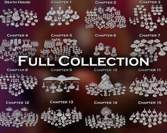 Curse of Strahd Full Campaign Set | 819 Miniatures | 28mm Scale | Dungeons & Dragons Tabletop RPG (Unofficial) DnD Minis