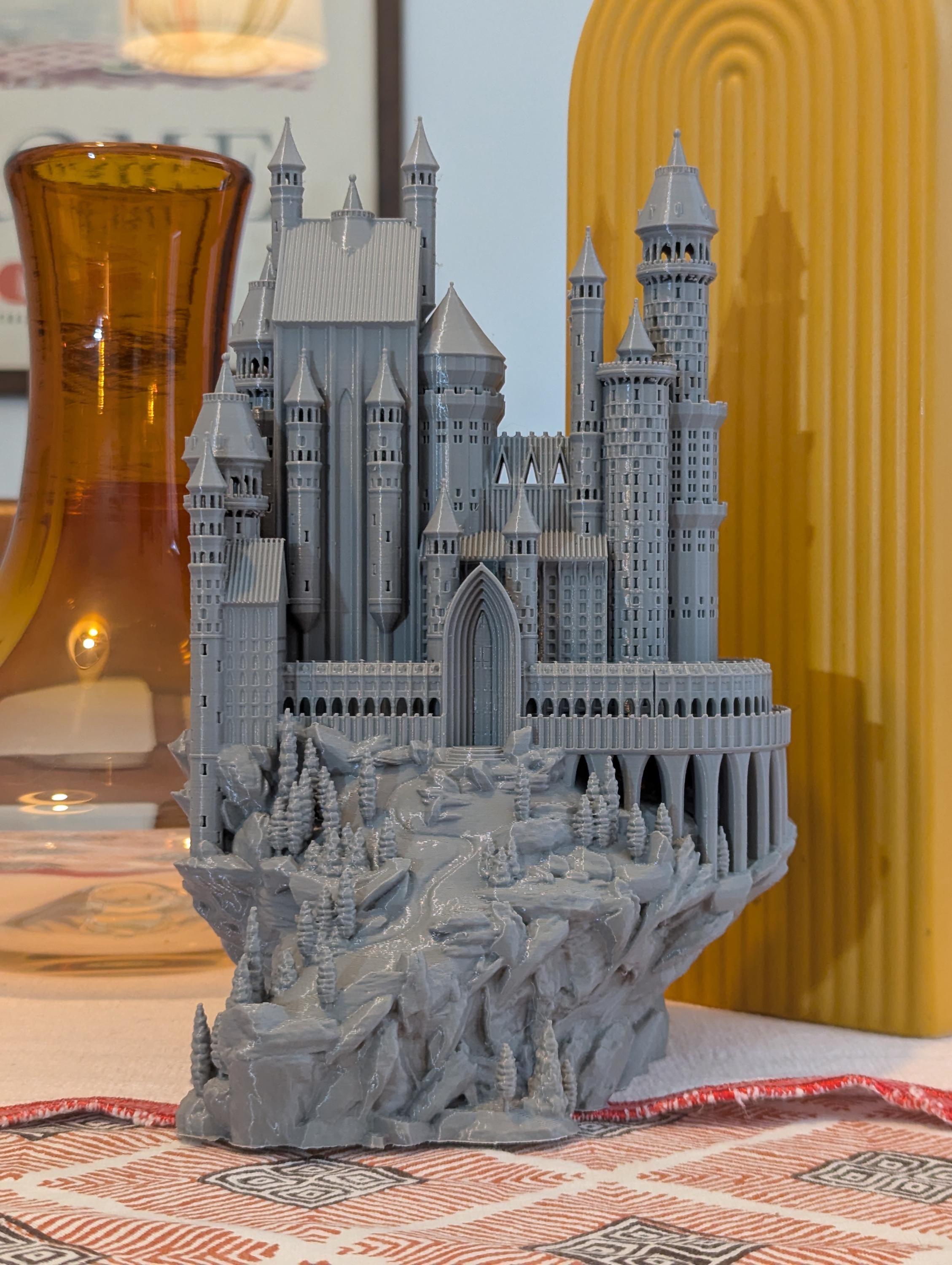 Medieval Castle 3d Printed - Inspired by German Castles - Etsy Canada