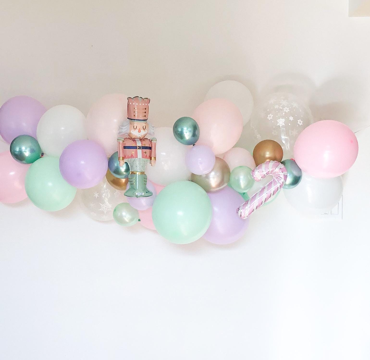 5 Feet Pastel Nutcracker Balloon Garland, Nutcracker Balloons ...