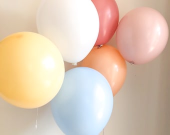 Groovy Bouquet Luxe Balloons  | Retro party decor, Neutral Baby Shower |Neutral Bridal Balloons |Summer Party Balloons\Trip around sun