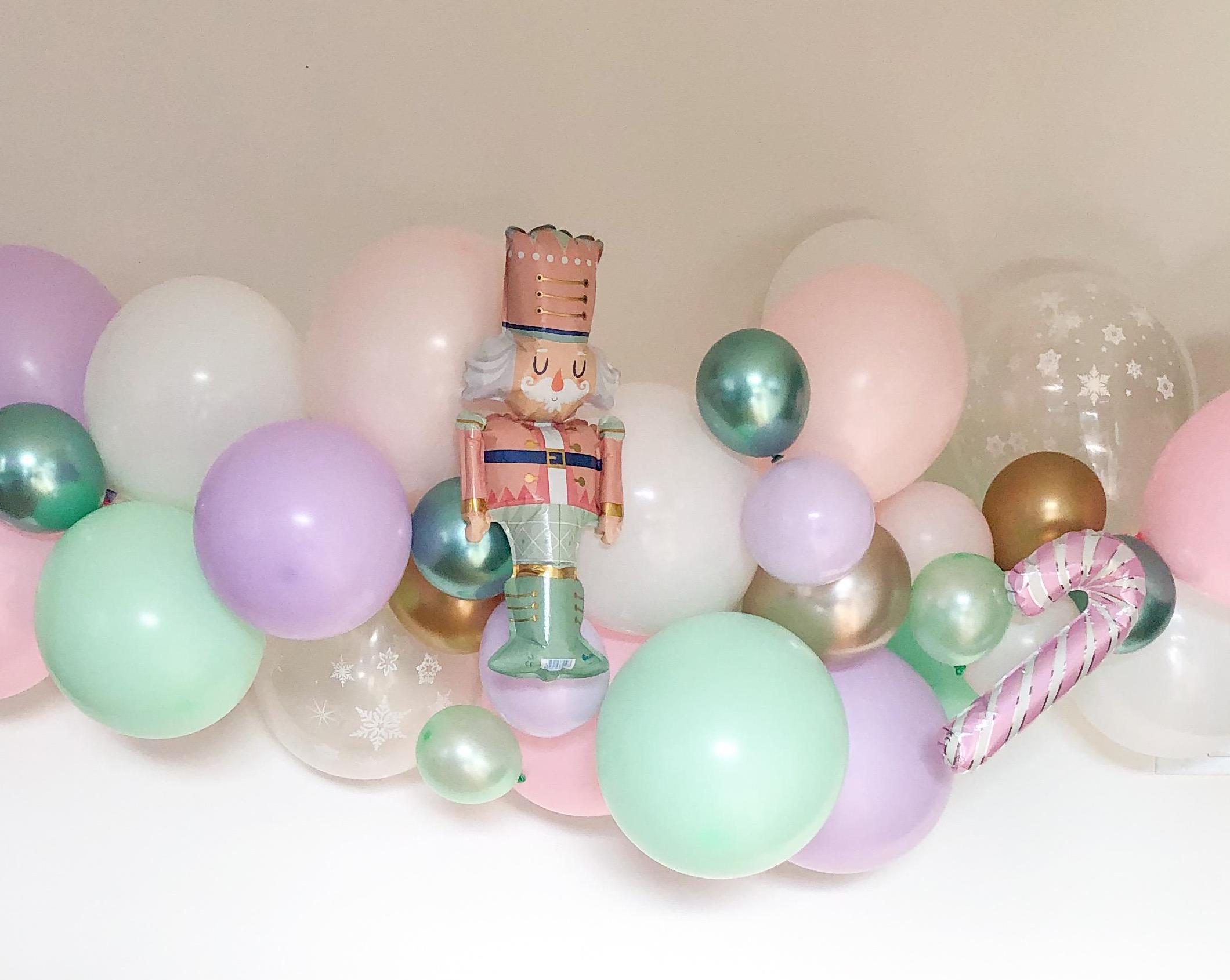 5 Feet Pastel Nutcracker Balloon Garland, Nutcracker Balloons ...