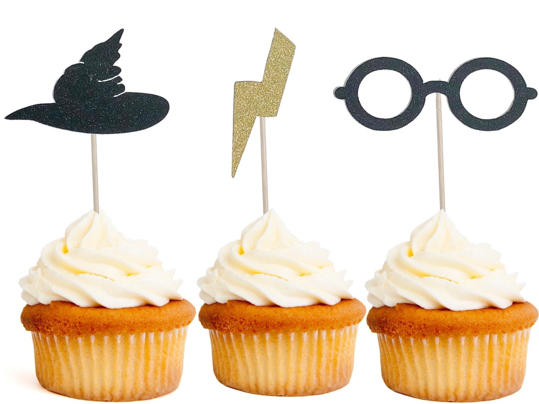 Magier Kuchen Toppers - 14-tlg. Harry Potter Figuren Set Für Geburtstagstorten & Cupcakes