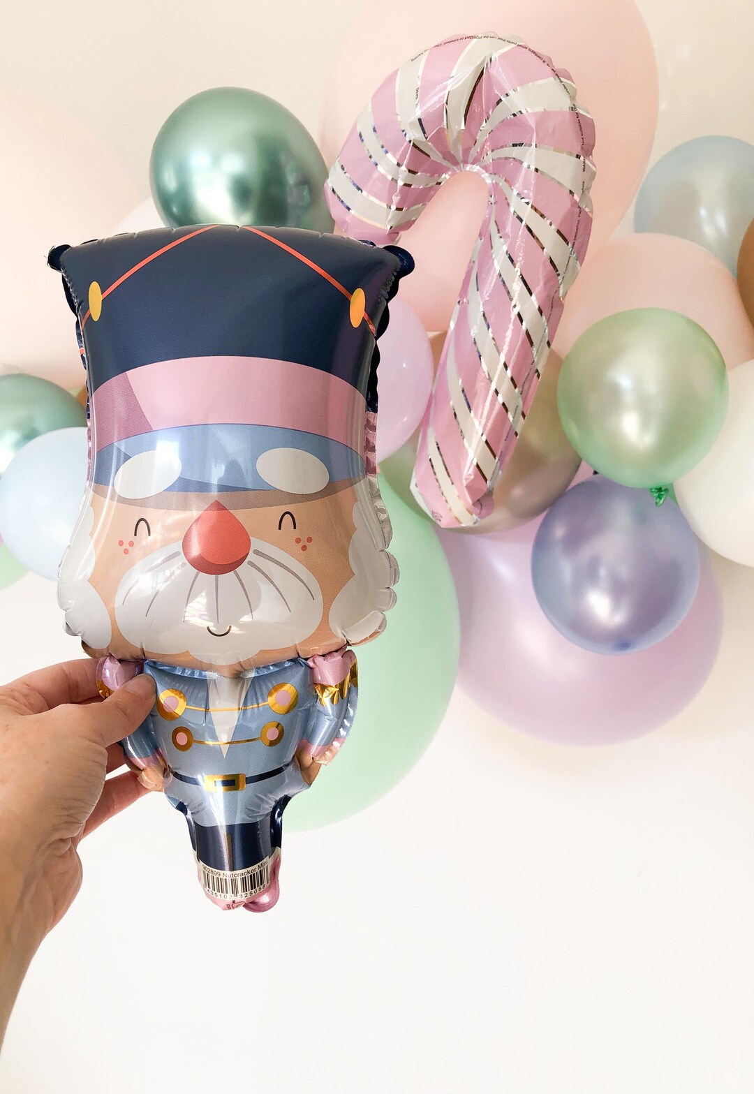 5' Blue Pastel Nutcracker Balloon Garland, Nutcracker Balloons ...