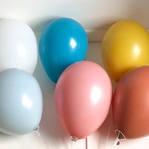 Individual Boho Luxe Balloons  | First Groovy Birthday Party decor, Neutral  Baby Shower Boho/ Boho Rainbow Balloons/Summer party balloons