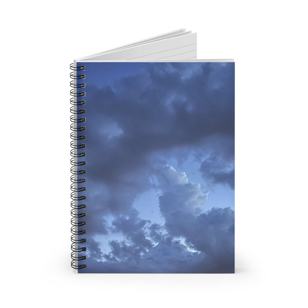 Spiral Notebook Ruled Line - Etsy