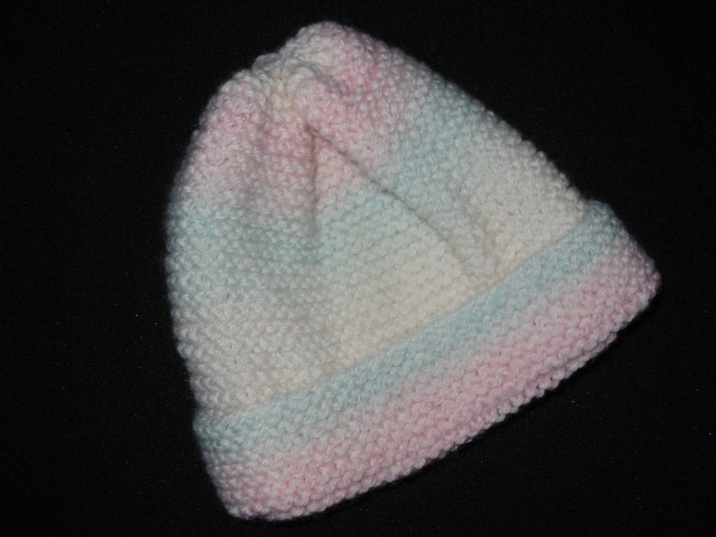 Pastel Toddler Sweater and Hat Set image 3