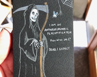 botober/mabs drawlloween club 2021 anthropomorphic / a flappy spider miniature painting